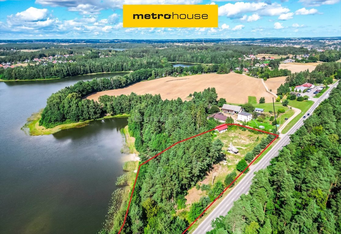 Działka inwestycyjna 6600 m² z dostępem do jeziora i lasem Borkowo, Kartuska  6 600m2 Foto 1