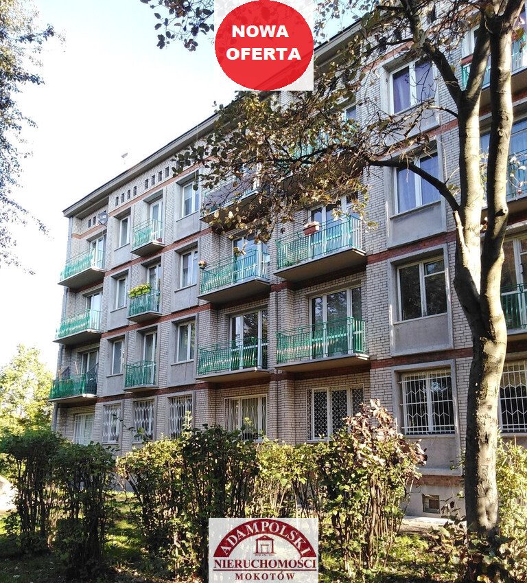 Przestronne 2-pokojowe mieszkanie na wysokim parterze z widokiem na zieleń Warszawa, Bielany, Stare Bielany, Skalbmierska  50m2 Foto 1