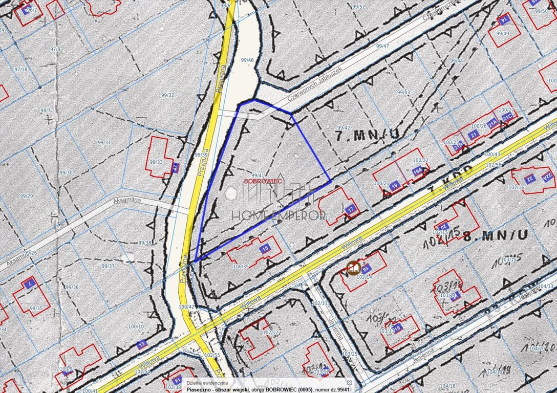 Działka budowlana na sprzedaż Bobrowiec, Przyjazna  2 939m2 Foto 1