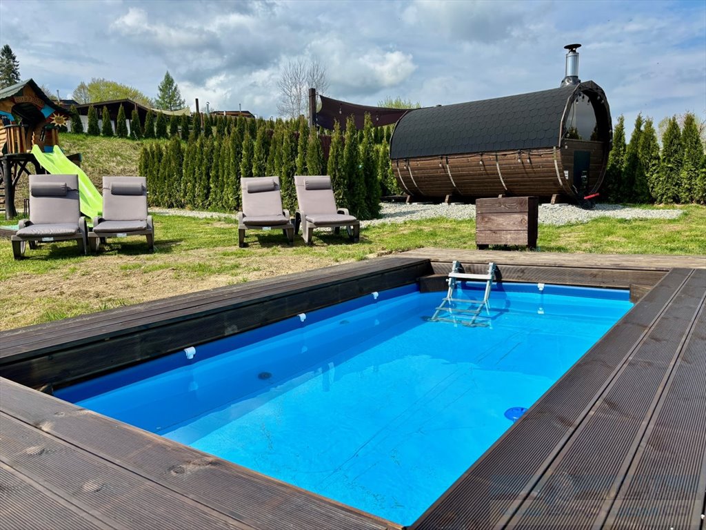 Domki z jacuzzi i sauną w Solinie – własne miejsce na wypoczynek Solina  35m2 Foto 1