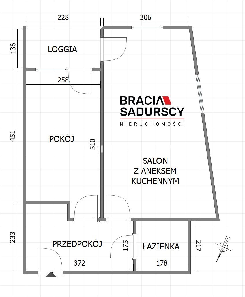 Mieszkanie dwupokojowe na sprzedaż Kraków, Bronowice, Bronowice Małe, Stańczyka  47m2 Foto 3