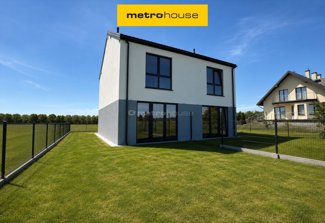 Nowoczesny bliźniak 77 m² z ogrodem 205 m² i energooszczędnymi rozwiązaniami Żelechów  77m2 Foto 1