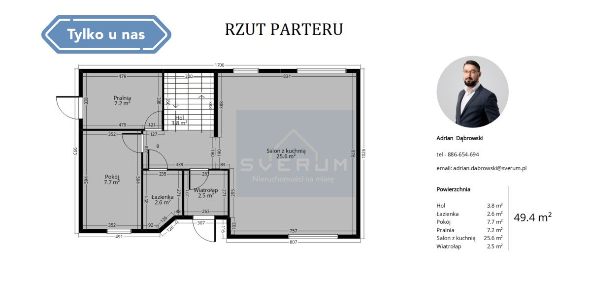 Działka budowlana na sprzedaż Gruszewnia, Górna  610m2 Foto 3