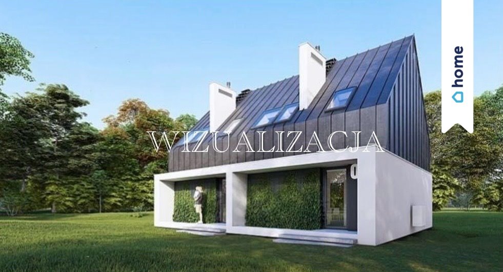 Nowoczesny bliźniak z dużą działką i ogrodem, stan deweloperski Żnin  72m2 Foto 1
