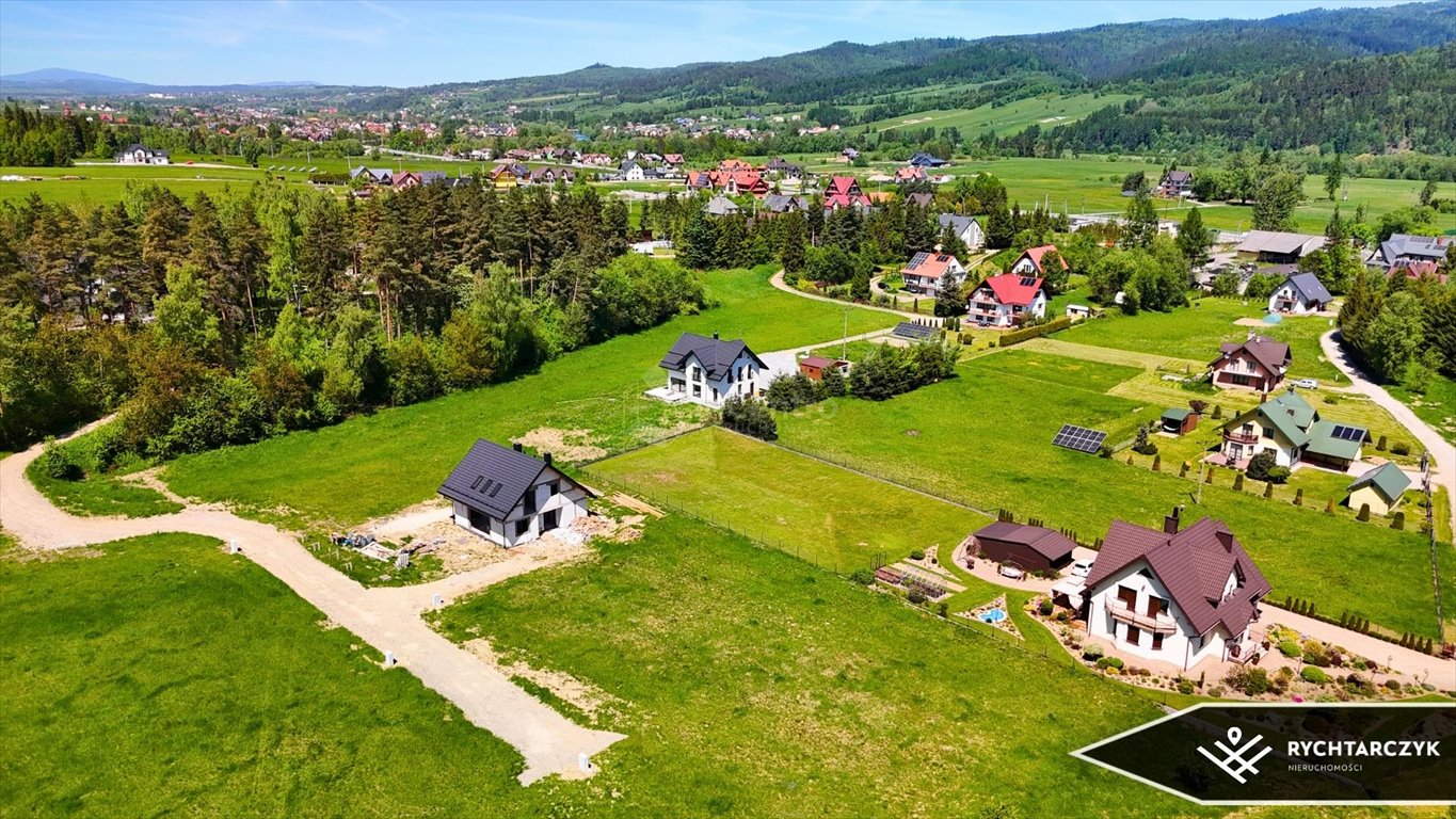 Działka budowlana z widokiem na Tatry i Gorce Łopuszna  1 096m2 Foto 1