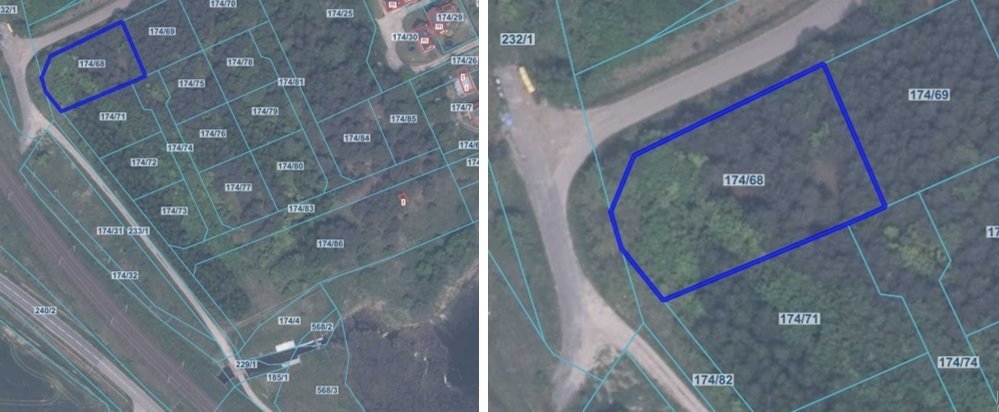 Działka rekreacyjna 1465 m² z dostępem do jeziora Gonty  1 465m2 Foto 1