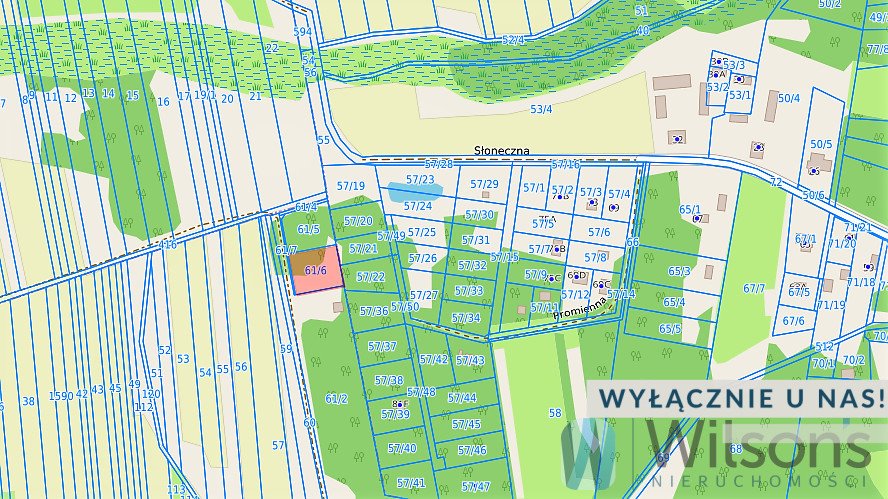 Działka rekreacyjna 1252 m² z warunkami zabudowy - Ludwinów Ludwinów  1 252m2 Foto 1