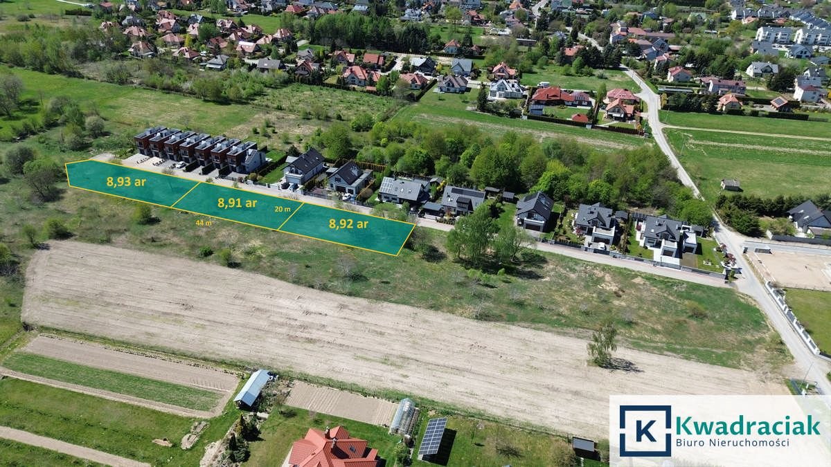 Działki budowlane w Staromieściu z mediami i warunkami zabudowy Rzeszów, Staromieście, Polnych Kwiatów  892m2 Foto 1
