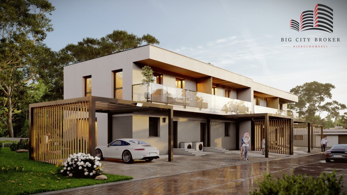 Na sprzedaż nowoczesny dom szeregowy 93 m² z ogródkiem w Lublinie Lublin, Sławin, Skowronkowa  87m2 Foto 1