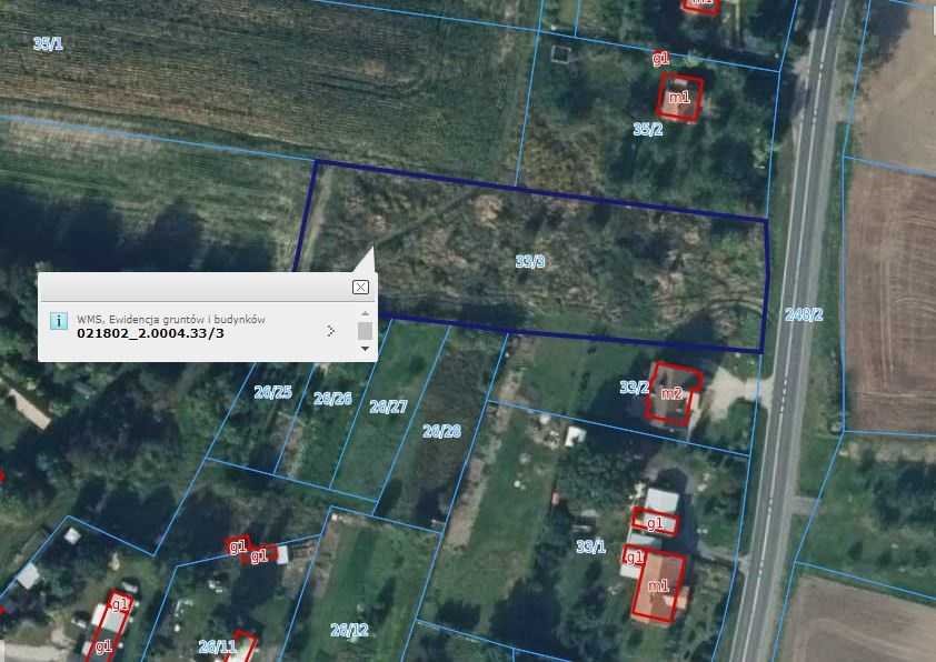 Działka budowlana 3689 m² w Kwietnie – cisza i świetny dojazd Malczyce, Kwietno  3 689m2 Foto 1