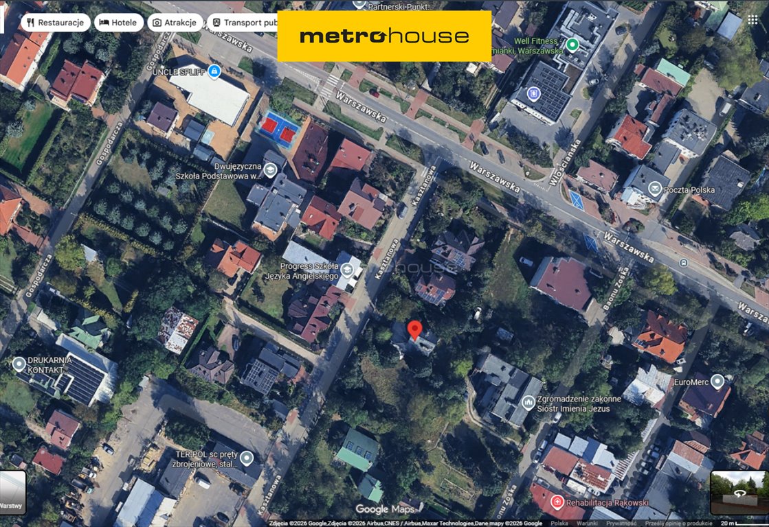 Do sprzedania dom 270 m² na dużej działce 1850 m² w Łomiankach Łomianki, Kasztanowa  278m2 Foto 1
