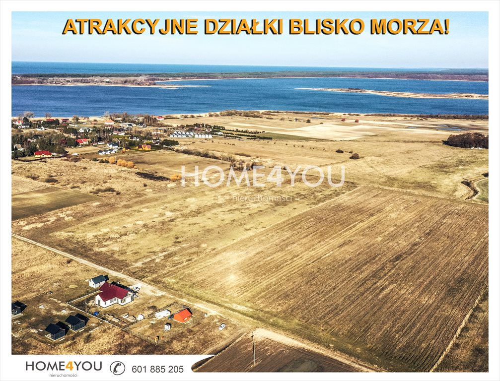 Działki rekreacyjne nad jeziorem Wicko, 767 m², cena 100 tys. Jezierzany  767m2 Foto 1