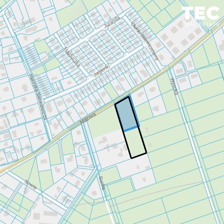 Działka 3700 m² pod rezydencję lub inwestycję w zielonej strefie Otwocka Otwock, Majowa  3 700m2 Foto 1
