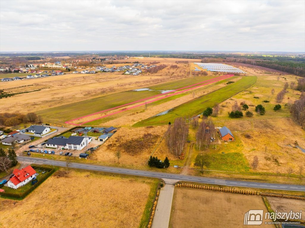 Działka rolna 7 733 m² z dostępem do mediów i utwardzoną drogą Nowogard, Obrzeża miasta  7 733m2 Foto 1