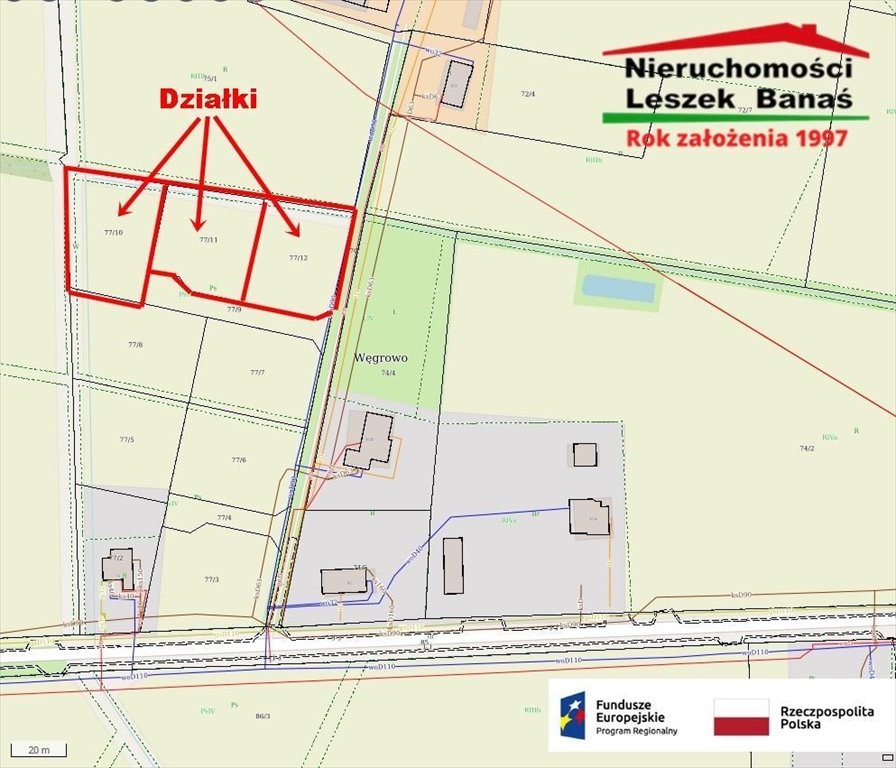 Działka budowlana na sprzedaż Grudziądz  1 300m2 Foto 2