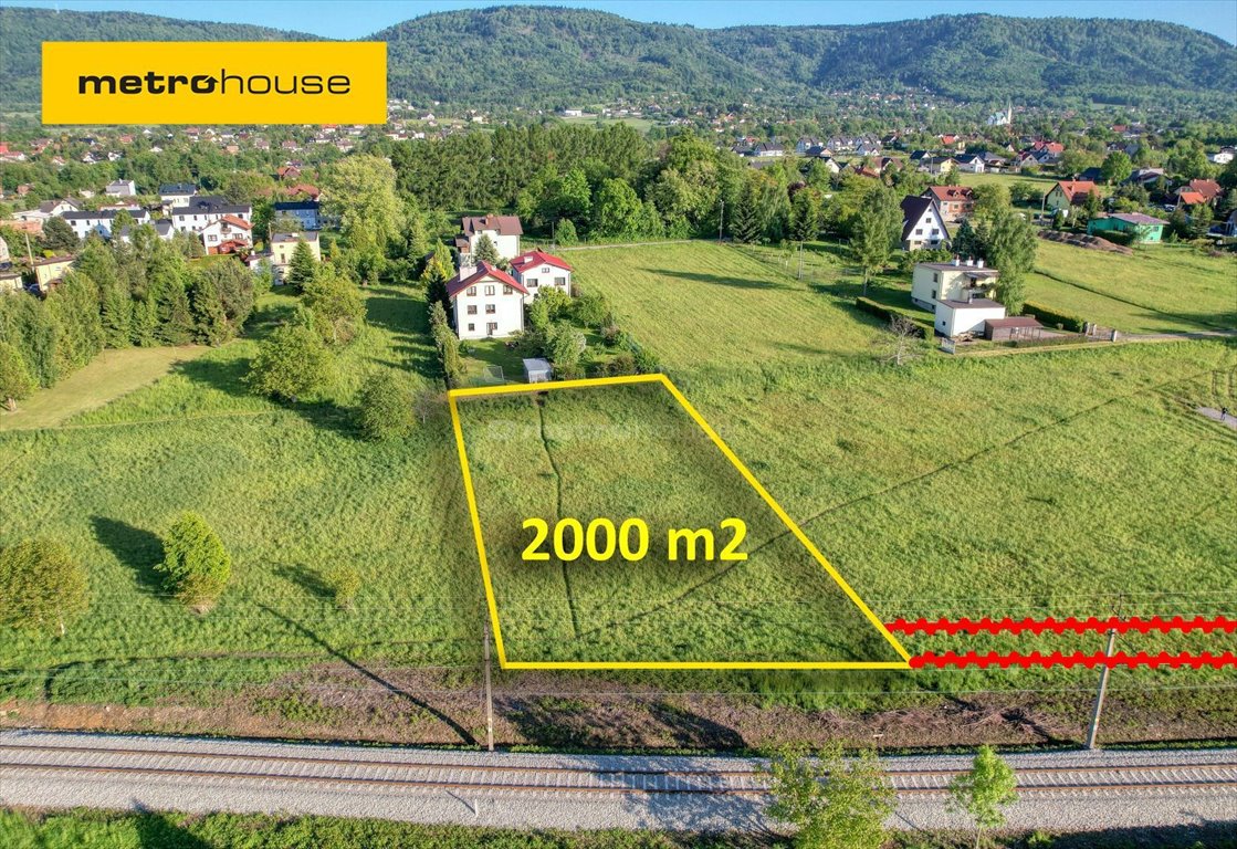 Działka budowlana na sprzedaż Kozy, Krańcowa  2 000m2 Foto 1