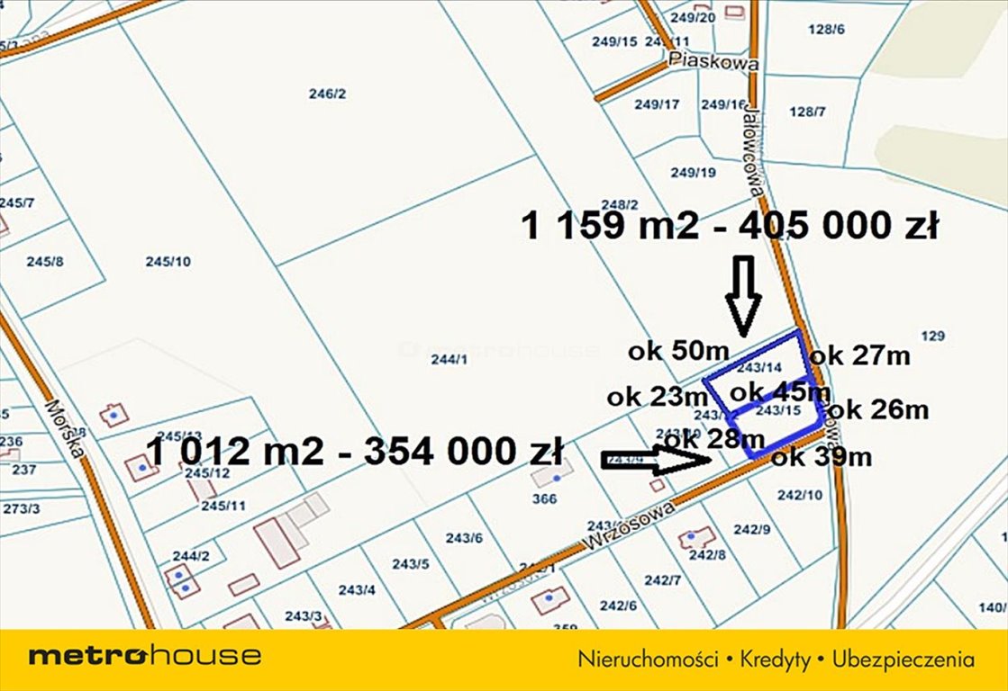 Działka inna na sprzedaż Odargowo  1 012m2 Foto 4