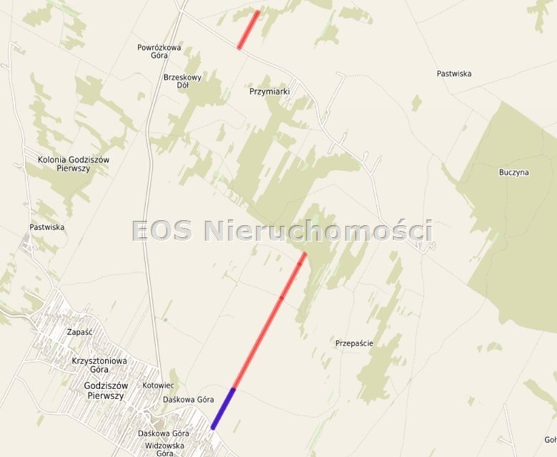 Działki rolne 2,56 ha w Godziszowie – okazja! Godziszów  25 642m2 Foto 1