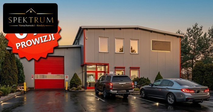 Hala produkcyjno-biurowa 1340 m² z parkingiem i nowoczesnymi instalacjami Bytom, Szombierki  1 340m2 Foto 1