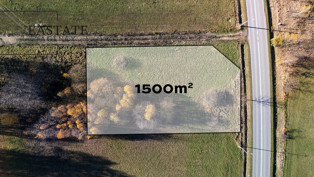 Działka budowlana 1500 m² z mediami, planem i zielenią Kaleń, Długa  1 500m2 Foto 1