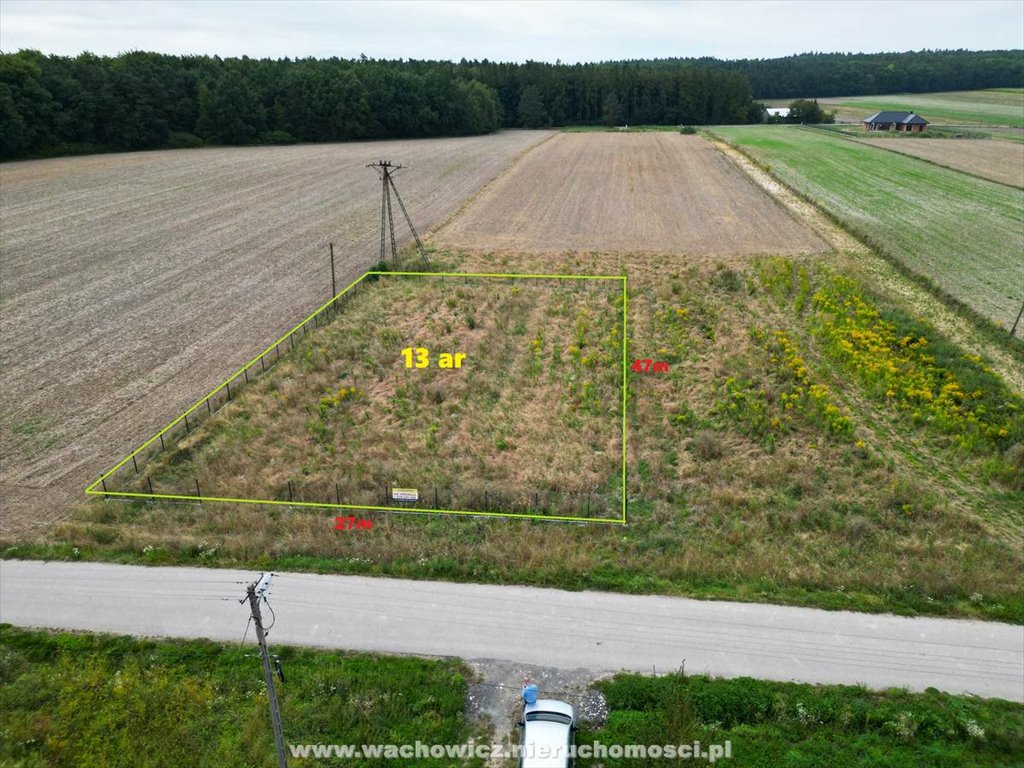 Działka w Pojałowicach z pozwoleniem na budowę i mediami Pojałowice  1 298m2 Foto 1