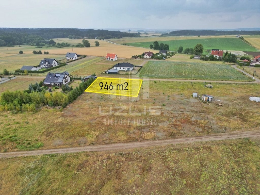 Działka budowlana na sprzedaż Ełganowo, Teodora Wrzesińskiego  946m2 Foto 1