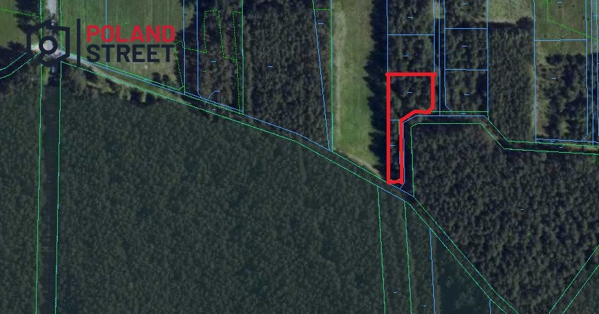 Działka budowlana 1478 m² w Kamieńczyku – las, cisza, spokój Kamieńczyk  1 478m2 Foto 1