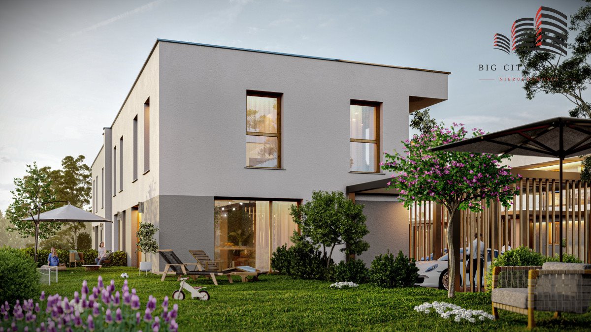 Nowoczesny dom z ogrodem w Sławinie – 88,69 m2, 325 m2 działki Lublin, Sławin, Skowronkowa  89m2 Foto 1