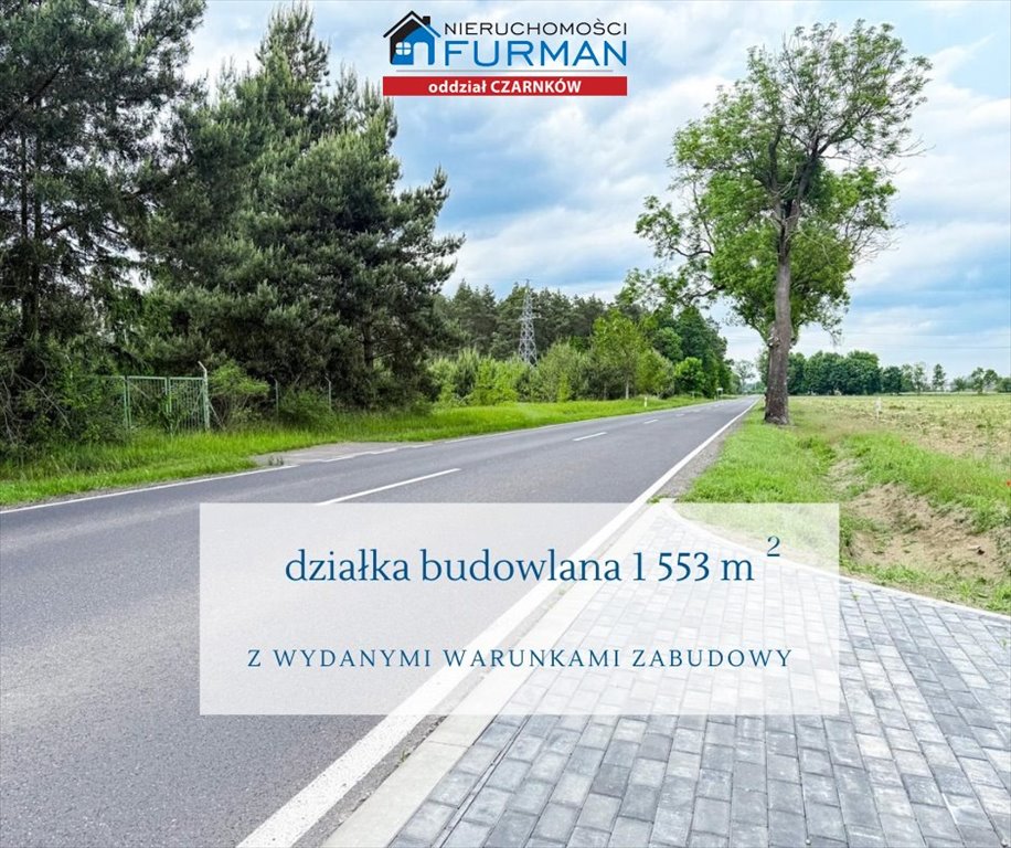 Na sprzedaż działka 1553 m² w Miłkowie z warunkami zabudowy Miłkowo  1 553m2 Foto 1