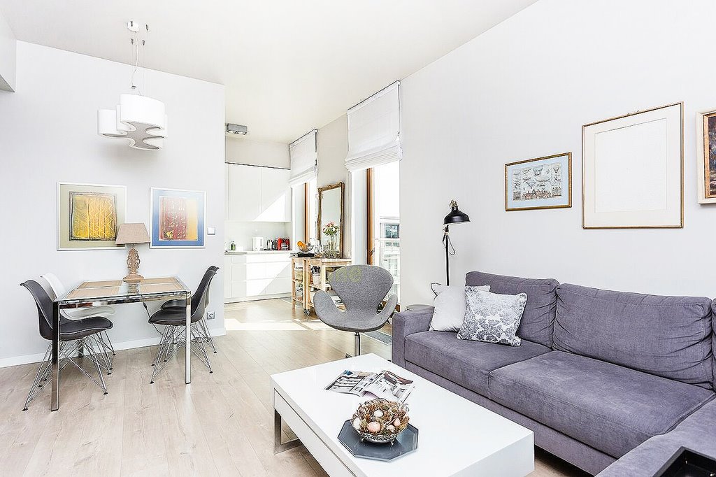 Luksusowe 83 m² z tarasem, garaż i ochrona Warszawa, Śródmieście, Powiśle  83m2 Foto 1