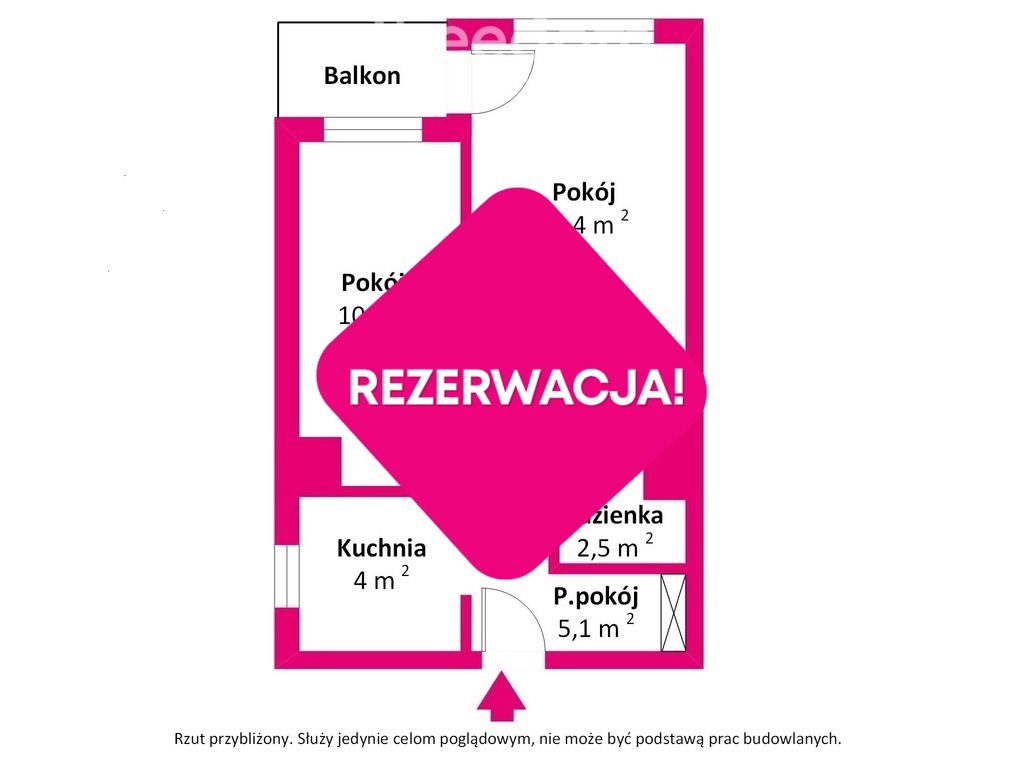 Mieszkanie dwupokojowe na sprzedaż Olsztyn, Dworcowa  36m2 Foto 13