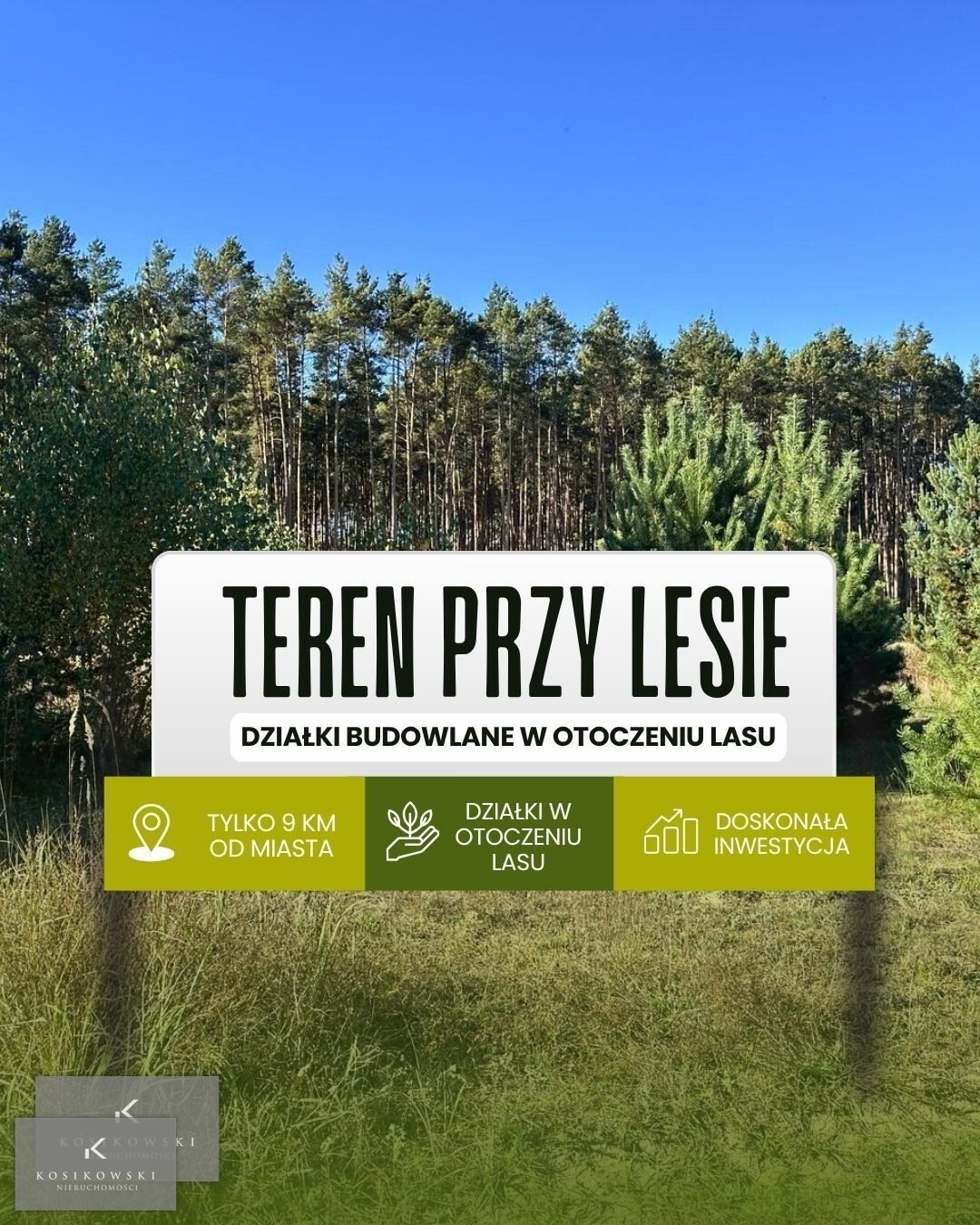 Działka budowlana na sprzedaż Namysłów, Nowe Smarchowice- Stanek  1 030m2 Foto 1