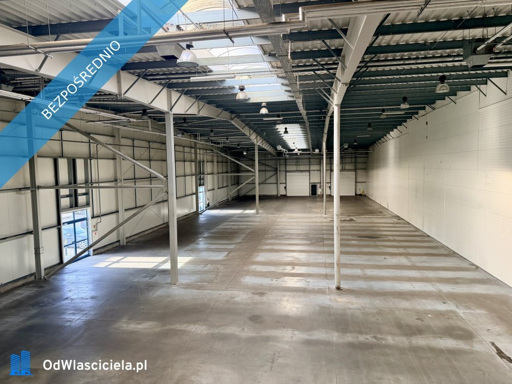 Magazyn i biuro 1629 m², monitoring, TIR, od zaraz Kraków, Bieżanów-Prokocim, Półłanki  1 629m2 Foto 1