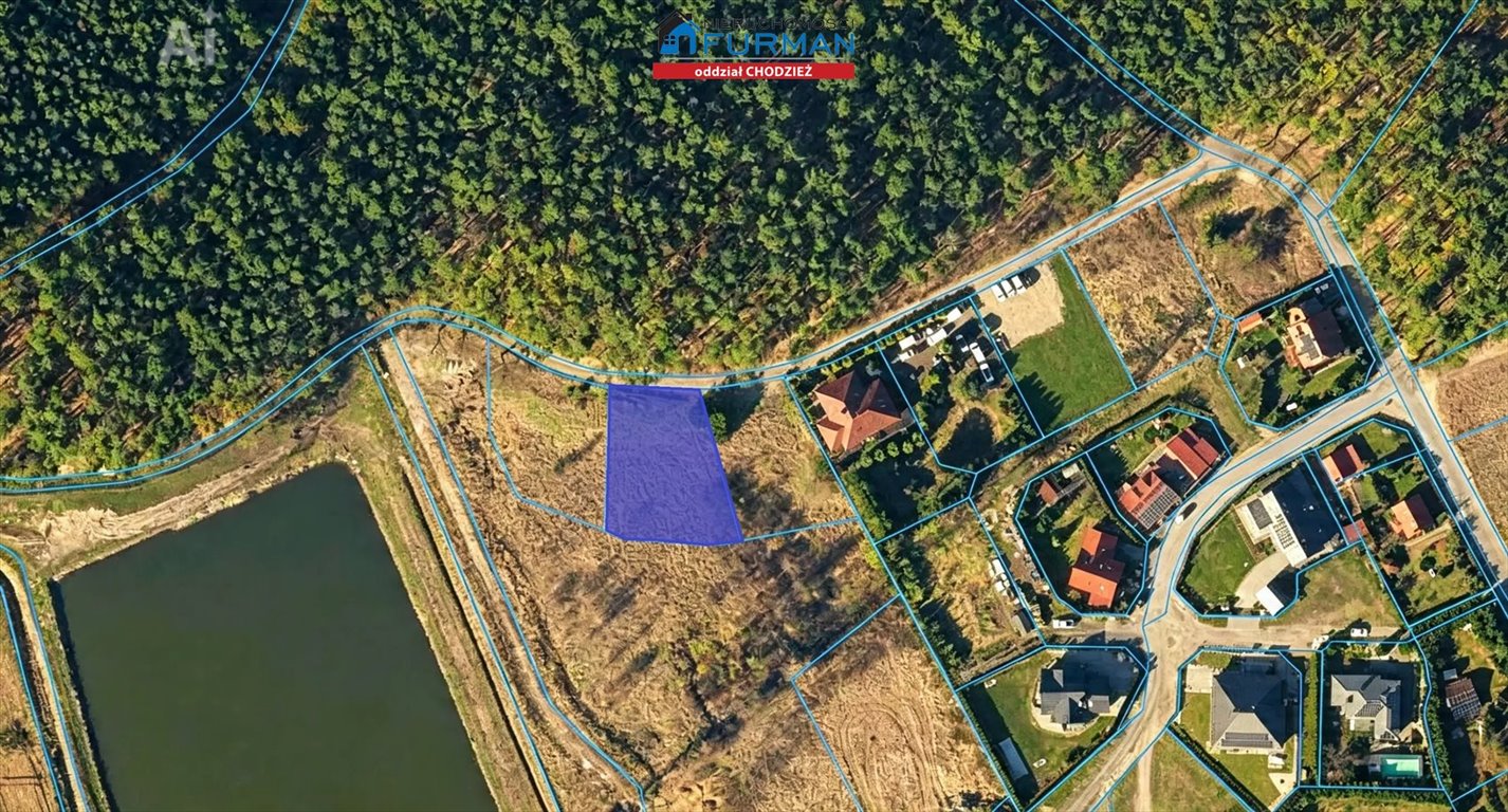Zapraszam do zakupu działki 1066 m² pod zabudowę jednorodzinną Chodzież, Chodzież  1 066m2 Foto 1