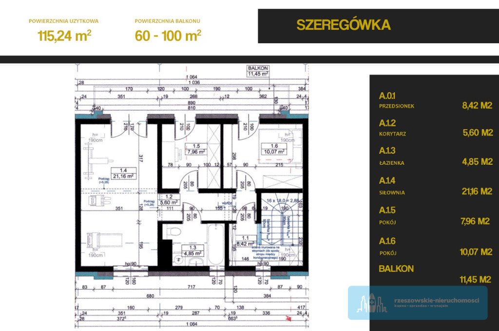 Dom na sprzedaż Rzeszów, Warszawska  115m2 Foto 3