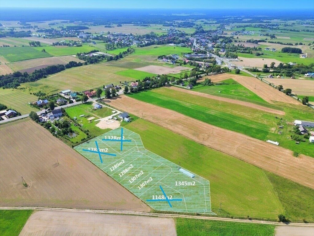 Polecam działkę 1280 m² z warunkami zabudowy w Starej Kiszewie Stara Kiszewa  1 280m2 Foto 1