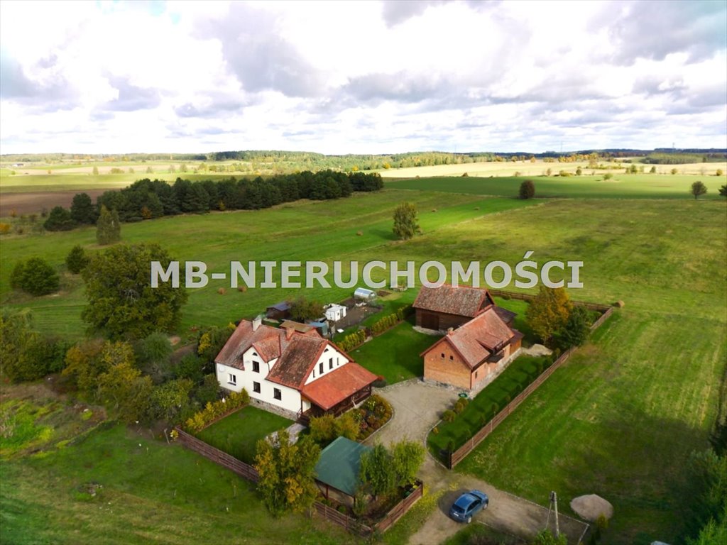 Siedlisko Trelkowo 170 m², garaże, stodoła, 2,04 ha działki Trelkowo  170m2 Foto 1