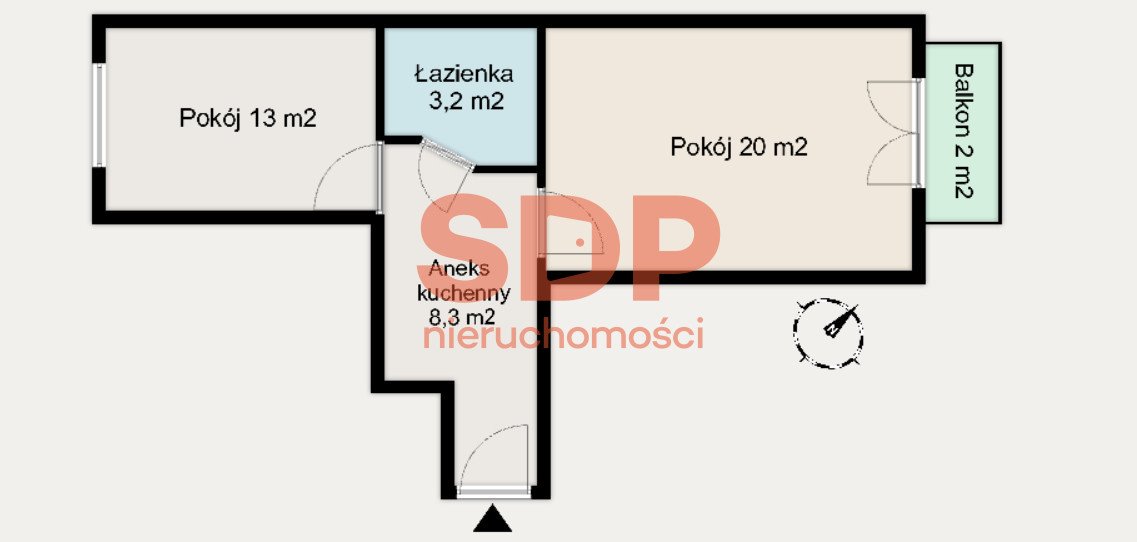 Mieszkanie dwupokojowe na sprzedaż Warszawa, Wola Młynów, Edwarda Gibalskiego  45m2 Foto 9