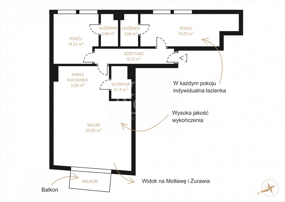 Mieszkanie czteropokojowe  na sprzedaż Gdańsk, Śródmieście, Chmielna  103m2 Foto 4