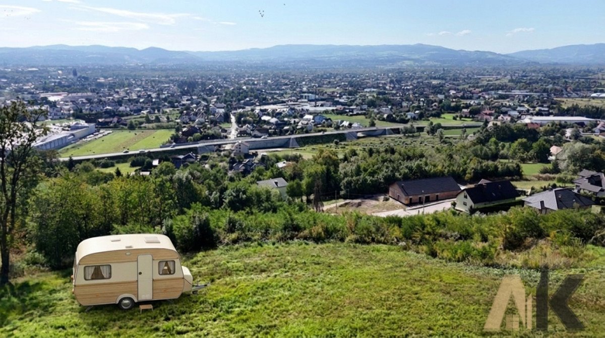 Działka 88,47 arów z widokiem na Chełmiec (blisko natury) Chełmiec, Podgórska  8 847m2 Foto 1