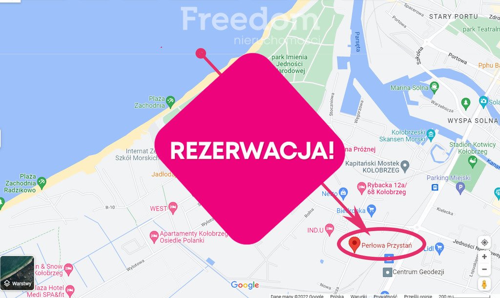 Kawalerka na sprzedaż Kołobrzeg, Henryka Sienkiewicza  30m2 Foto 3