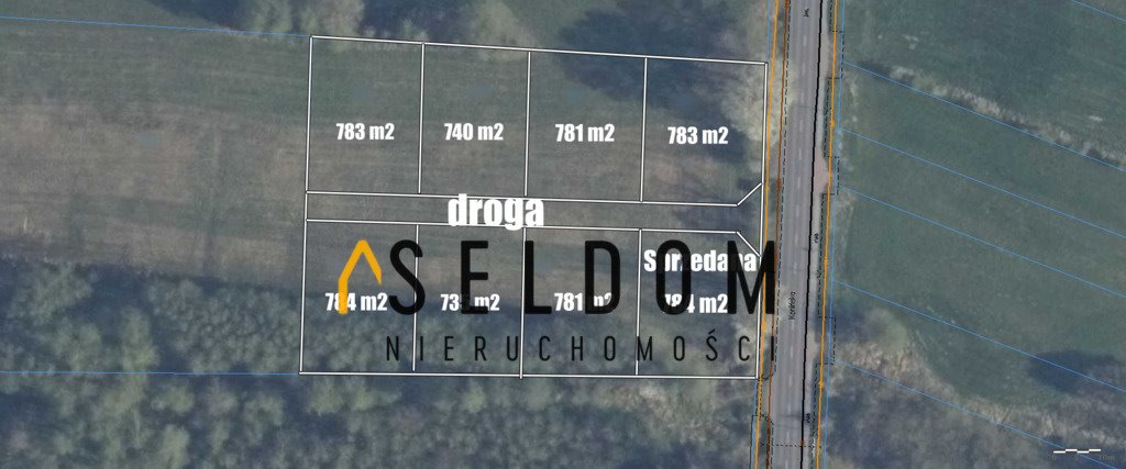Działka budowlana 735 m² z MPZP, media, las, jezioro zapraszam Licheń Stary  735m2 Foto 1
