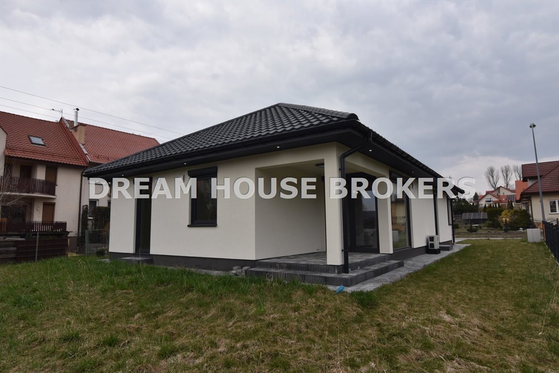 Nowoczesny dom energooszczędny 115 m² z tarasem i klimatyzacją Tarnów, Tatrzańska  117m2 Foto 1