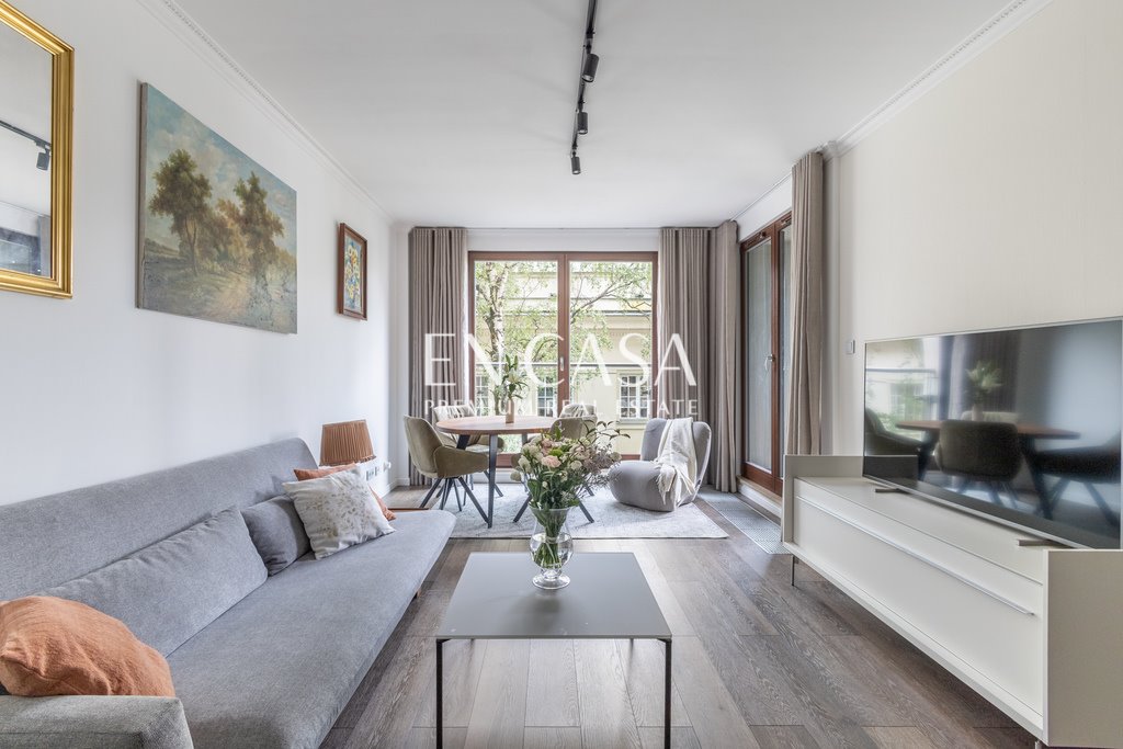 Nowoczesny apartament 52 m2 z tarasem i garażem w Śródmieściu Warszawa, Śródmieście, Oboźna  52m2 Foto 1