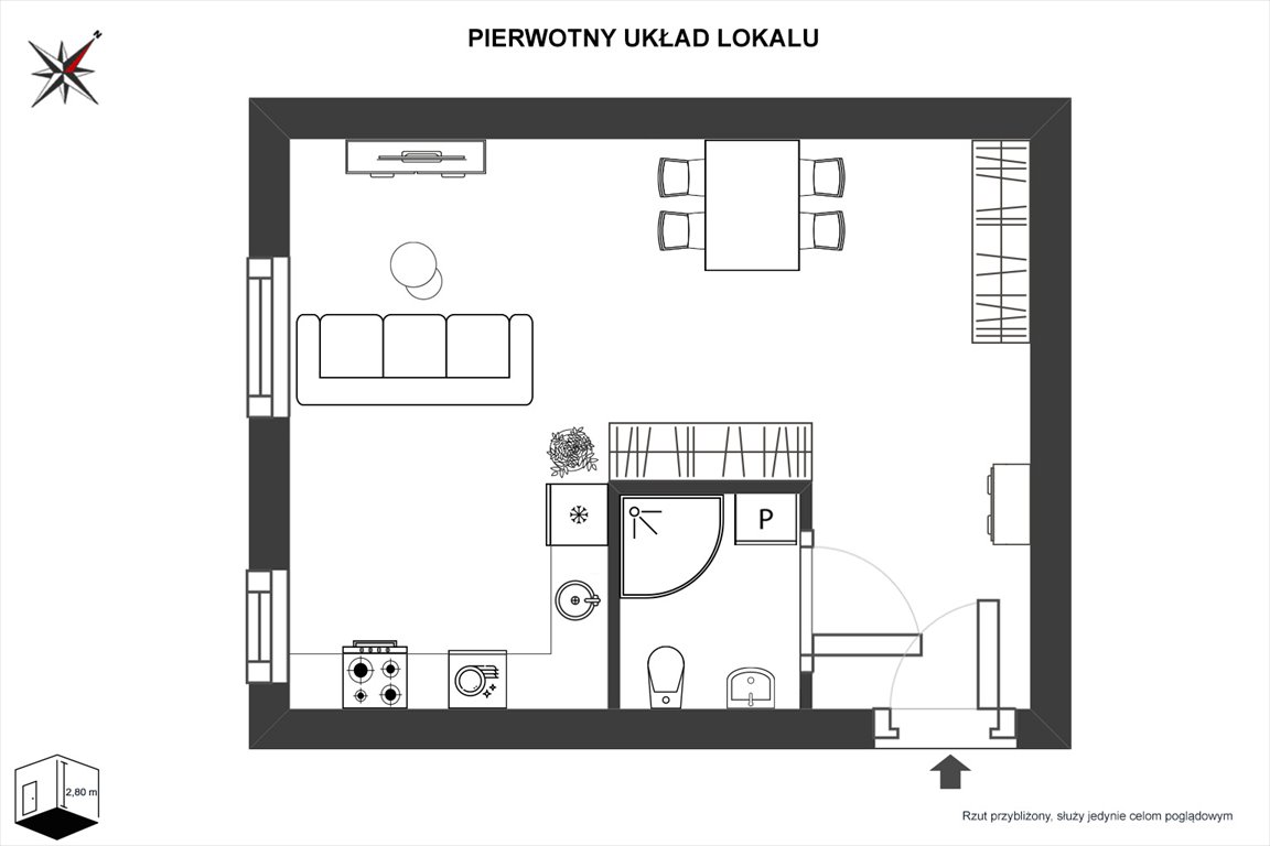 Kawalerka na sprzedaż Warszawa, Śródmieście, Hoża 27a  24m2 Foto 2