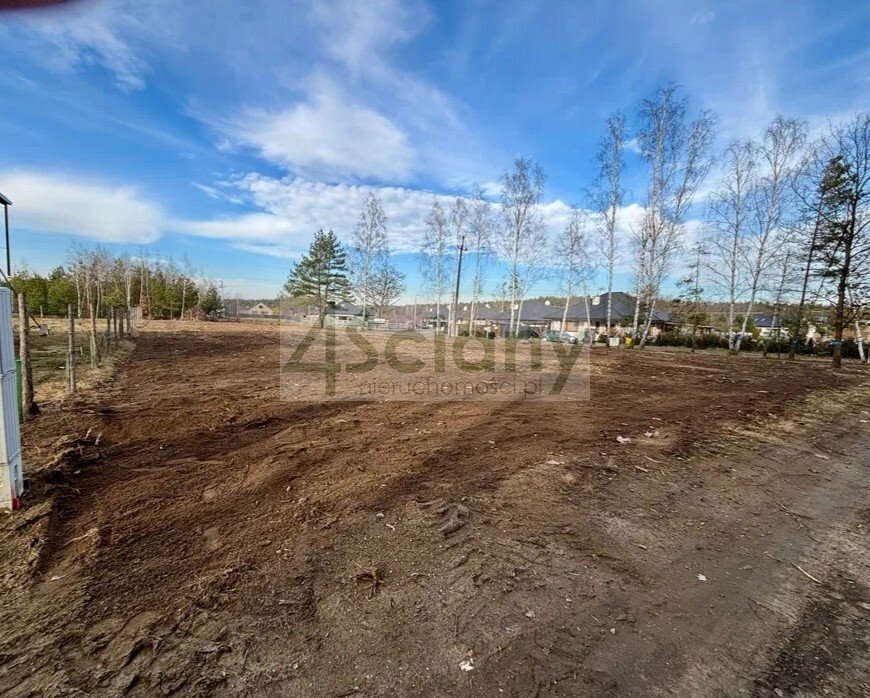 Działka narożna z pozwoleniem na budowę domu 181 m² Chotomów  1 501m2 Foto 1