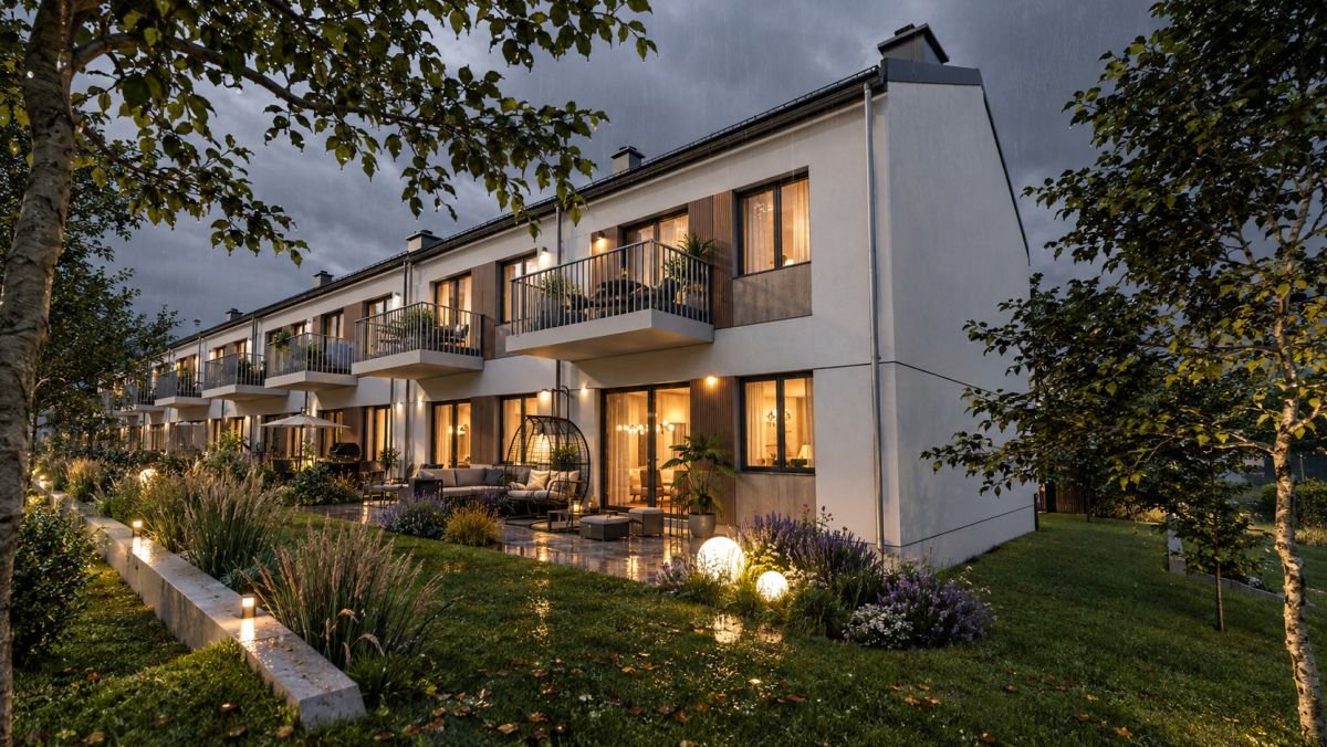 Nowoczesne 3-pokojowe mieszkanie z ogrodem i panoramicznym widokiem. Rzeszów, Matysówka, św. Walentego  55m2 Foto 1