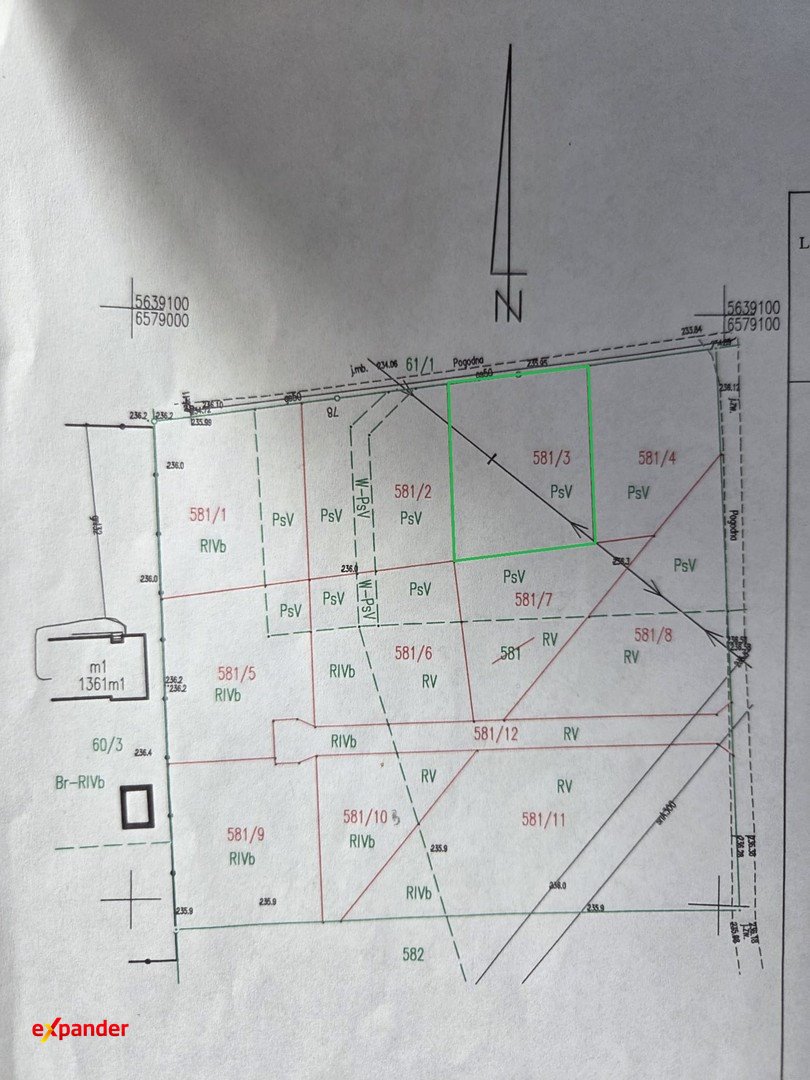 Polecam działkę budowlaną 721 m² z ogrodem i wjazdem od północy Kolonia Wierzchowisko, Pogodna  721m2 Foto 1