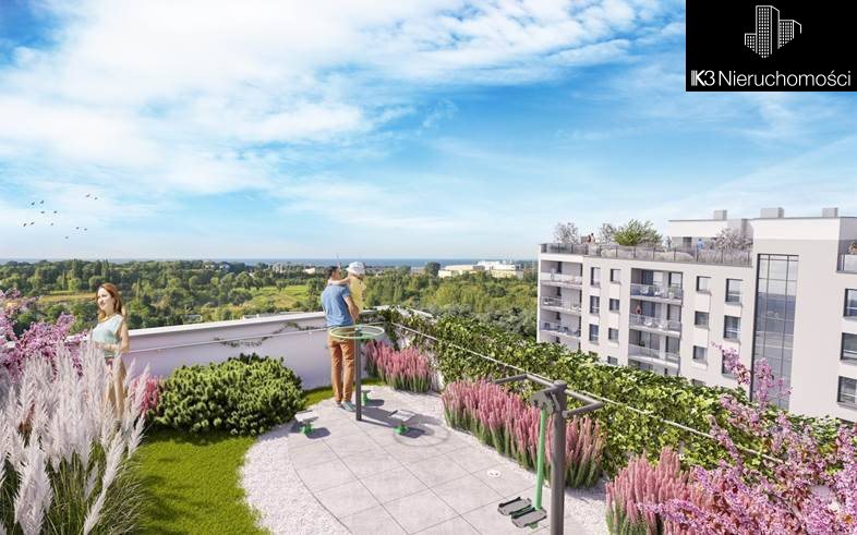 Nowoczesny apartament z panoramicznym widokiem na Zatokę Gdańską Gdańsk, Letnica, Starowiejska  82m2 Foto 1