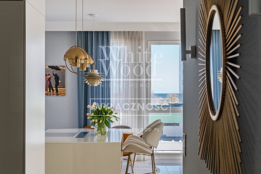 Luksusowy apartament z widokiem na morze i prywatnym tarasem. Gdańsk, Jelitkowo, Jelitkowska  114m2 Foto 1